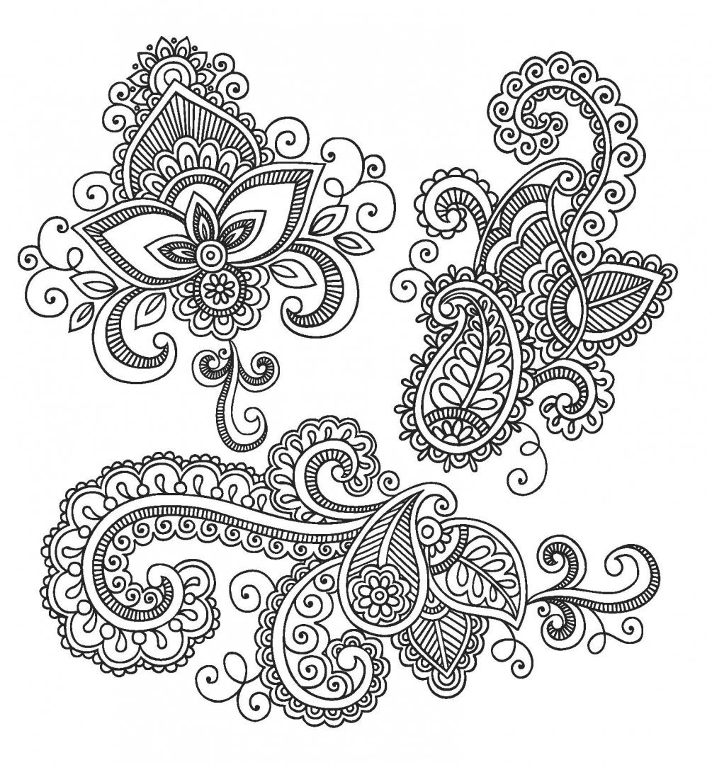 Пейсли рисунок на ткани