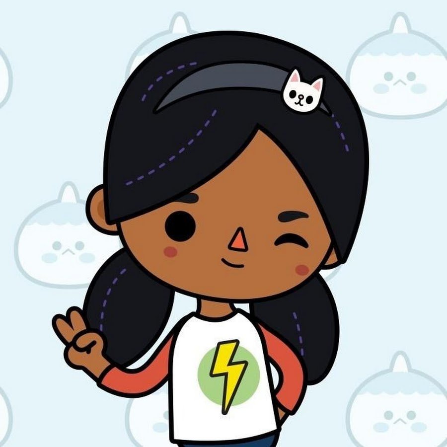 Toca boca волосы человека Эстетика длинные