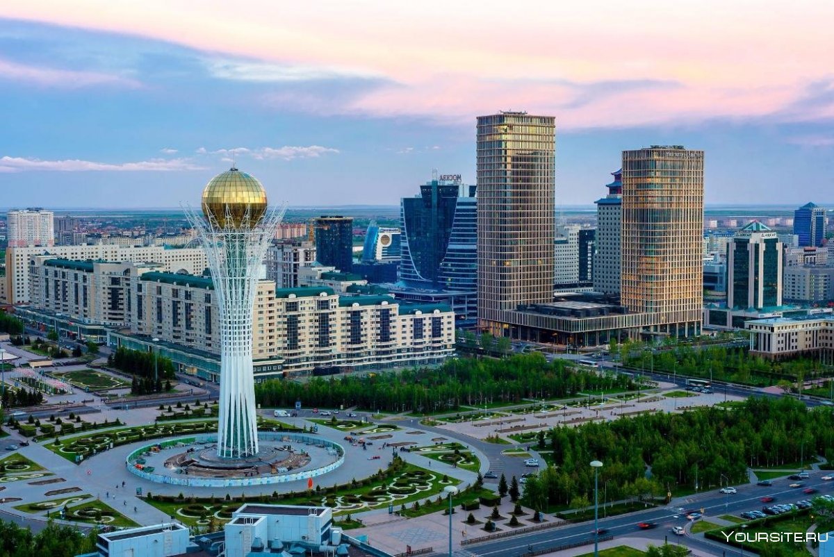Город Нур-Султан -столица Казахстана