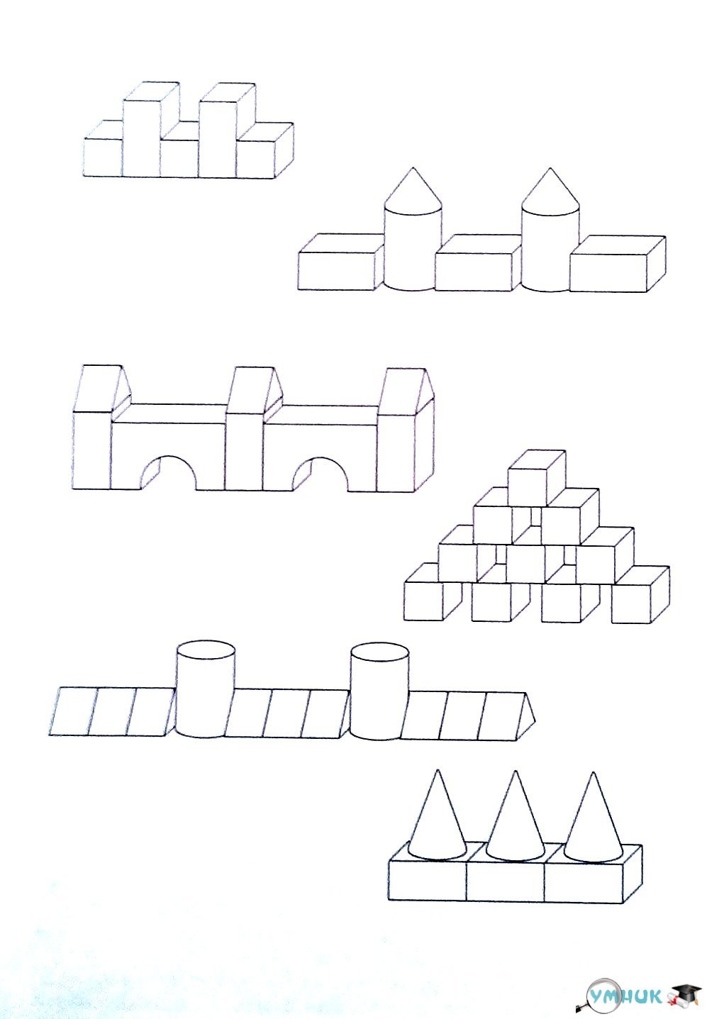 Домик LEGO Duplo схема