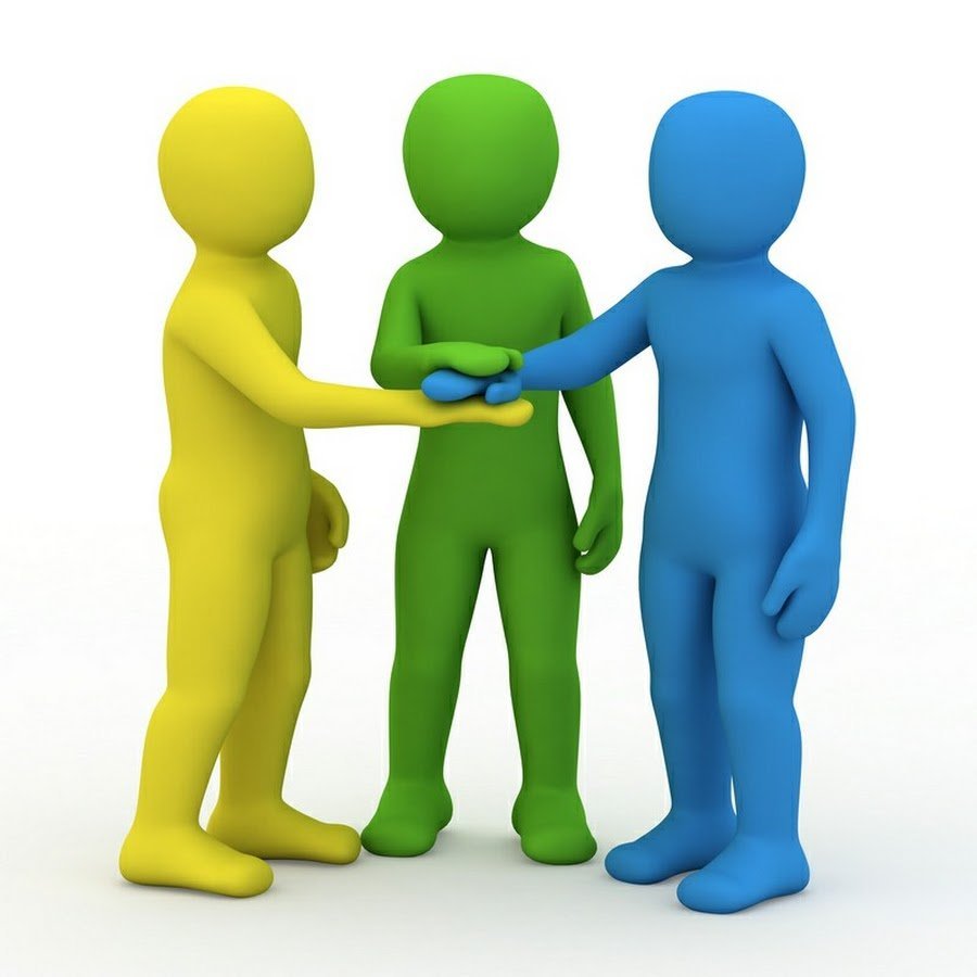 Разноцветные человечки