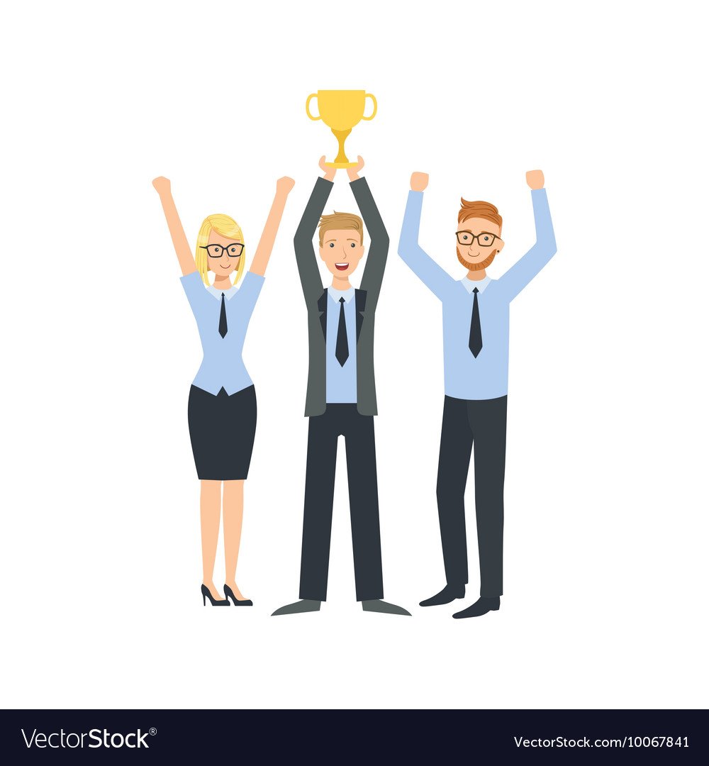 Иллюстрации победа офис