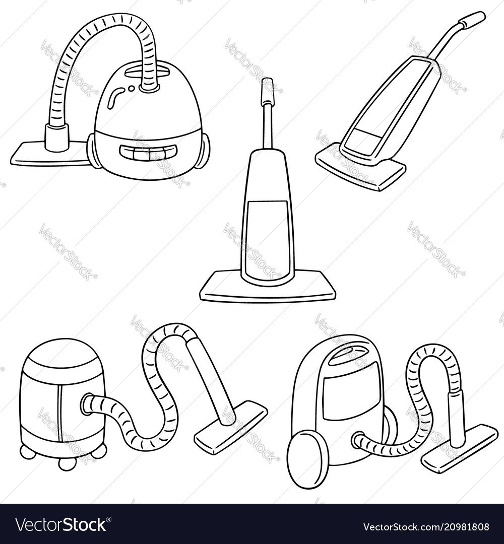 Пылесос схематичное изображение