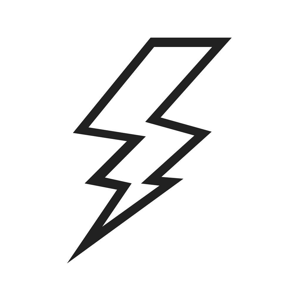 Значок молнии