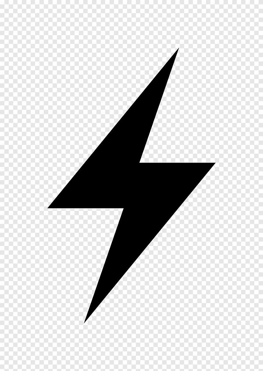 Значок молнии