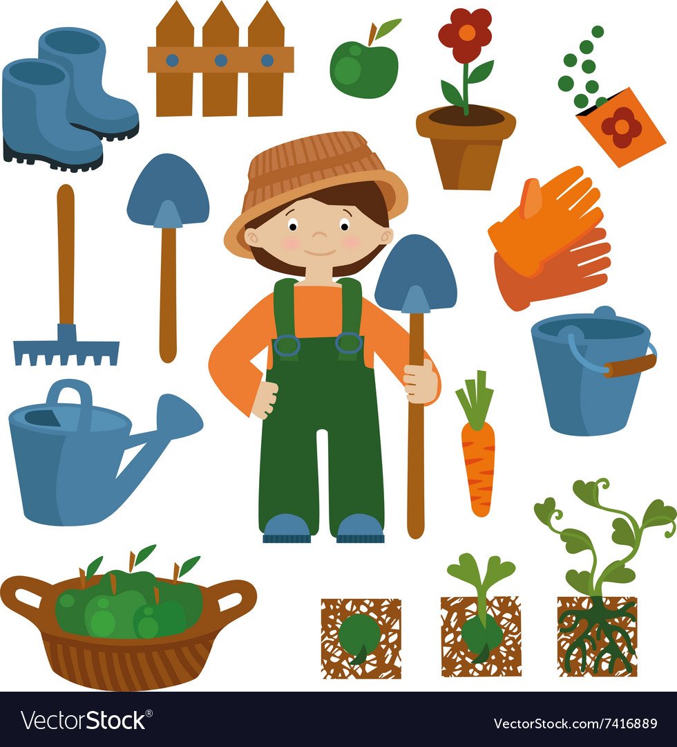 Атрибуты фермера для детей