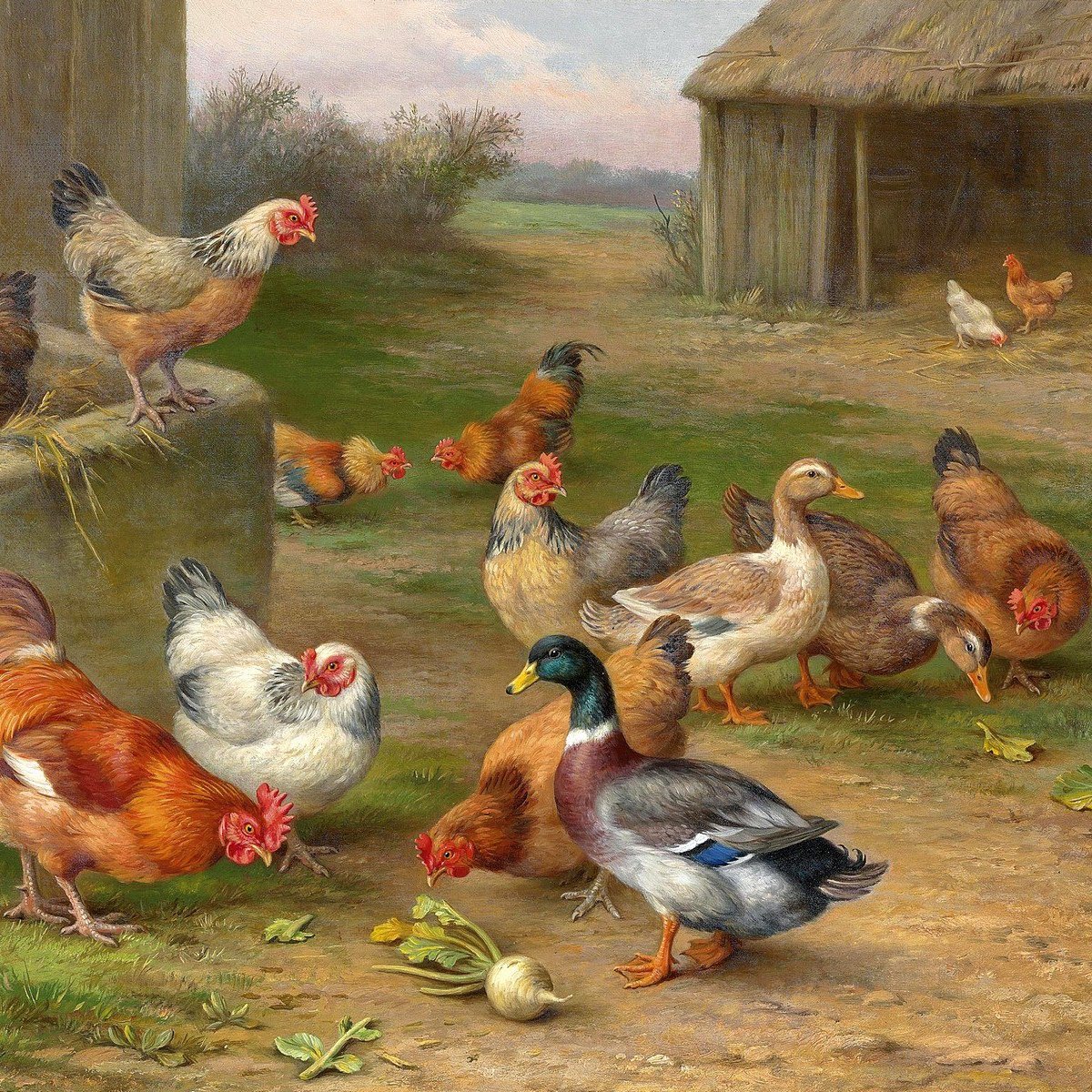 Эдгар Хант Скотный двор