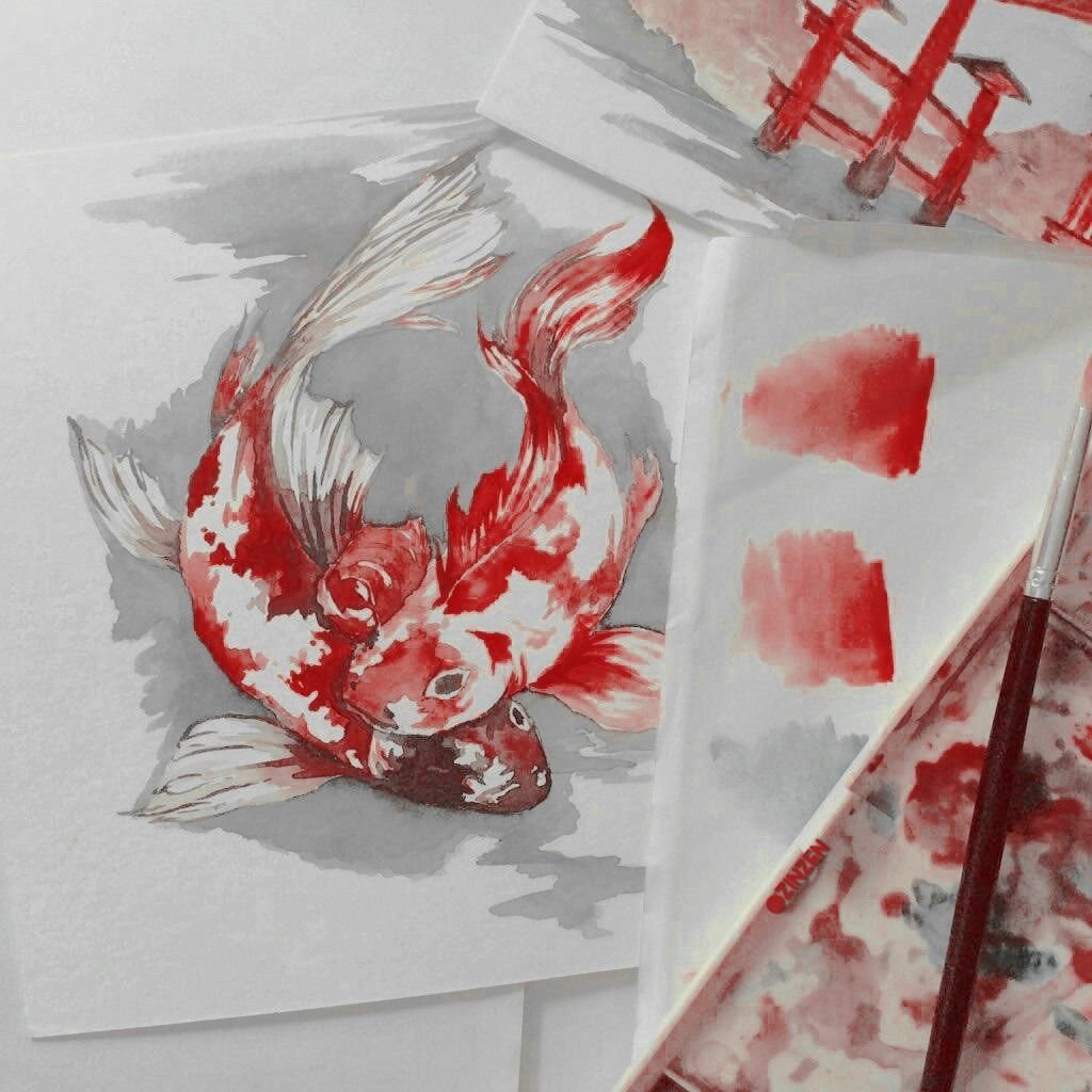 Эстетика красного и белого