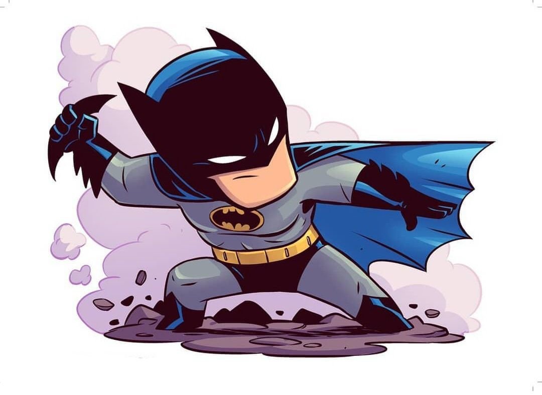 Chibi Derek Laufman Бэтмен