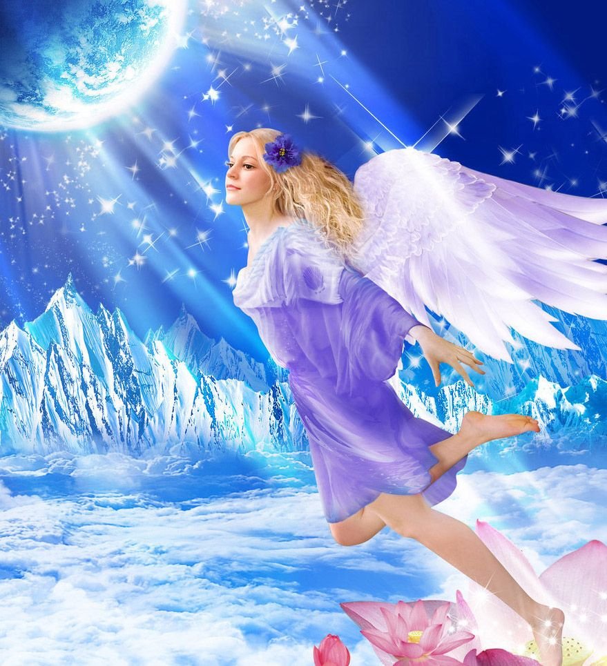 Очень красивый ангел