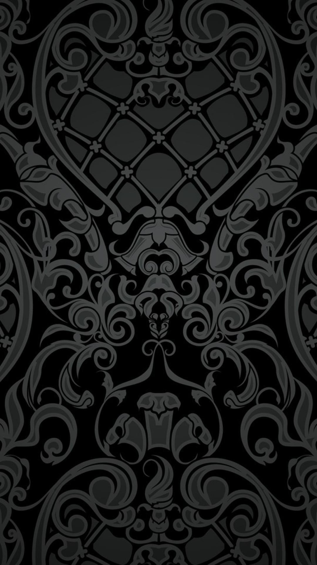 Фон черный с золотом