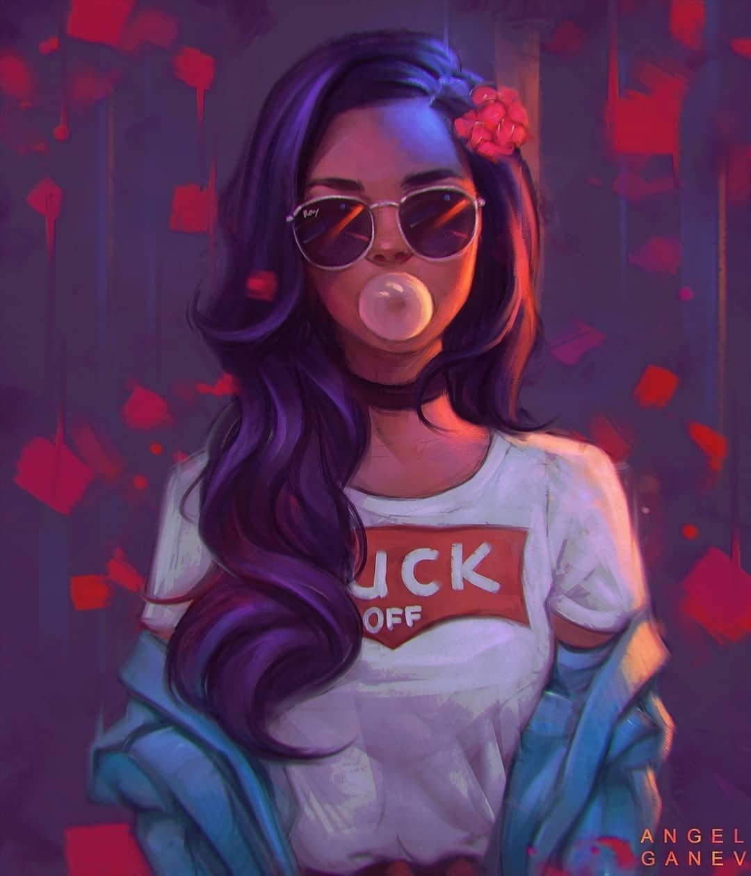 Мультяшные девушки на аву