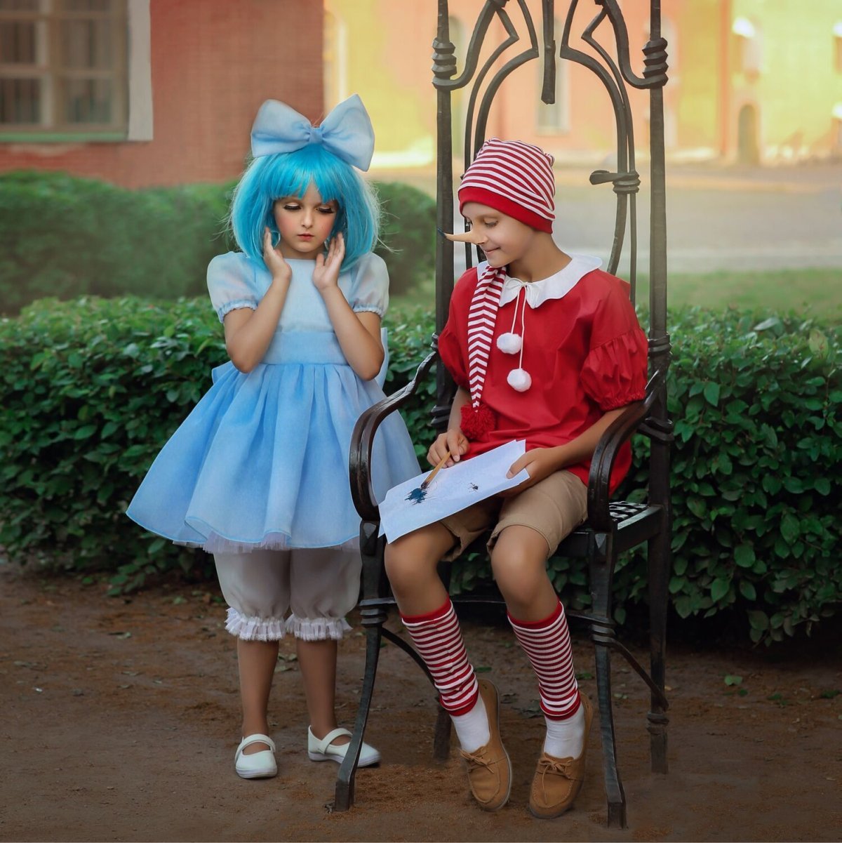 Буратино картинки