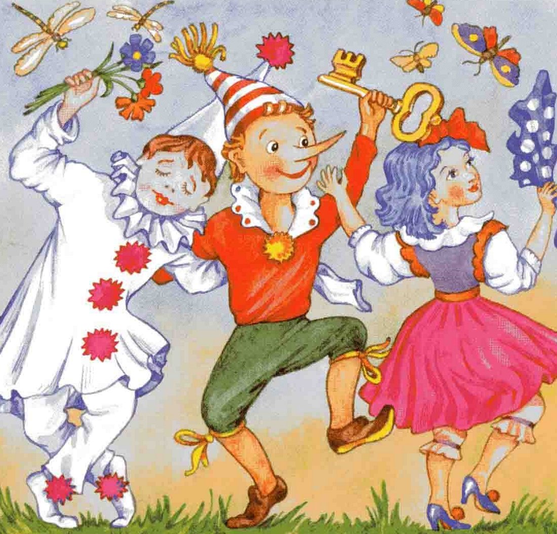 Золотой ключик, или приключения Буратино