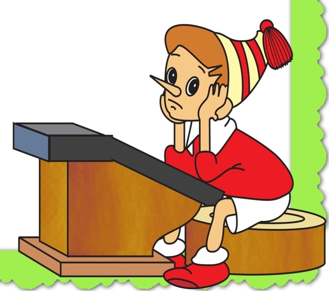 Рисование Мальвины и Буратино