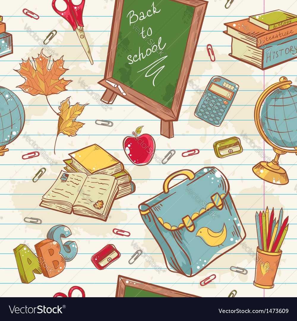 Школьные предметы для скрапбукинга