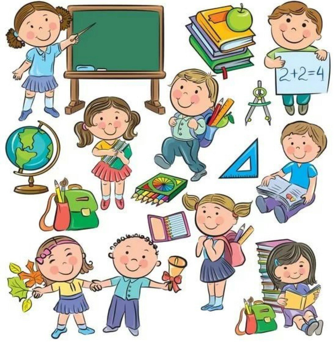 Школьник рисунок