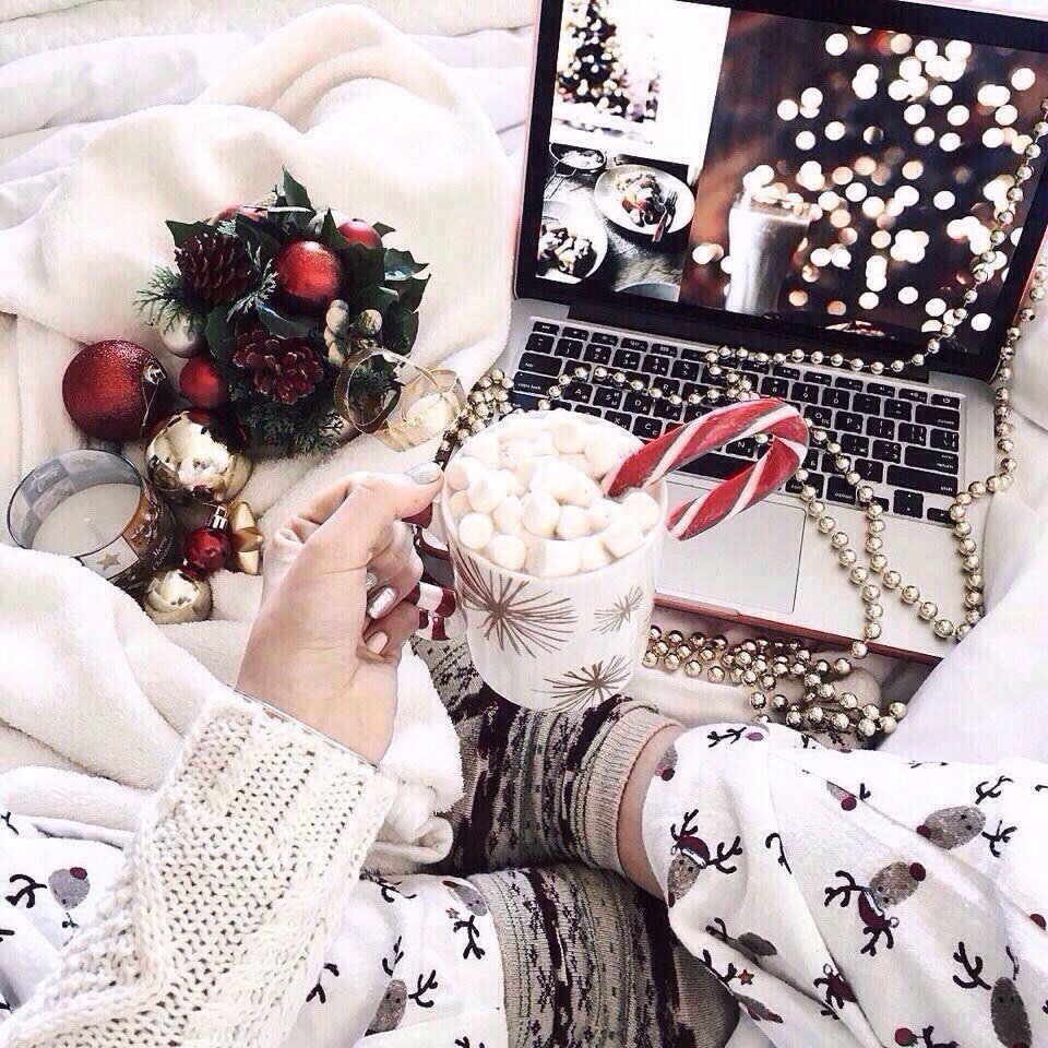 Блондинка зима