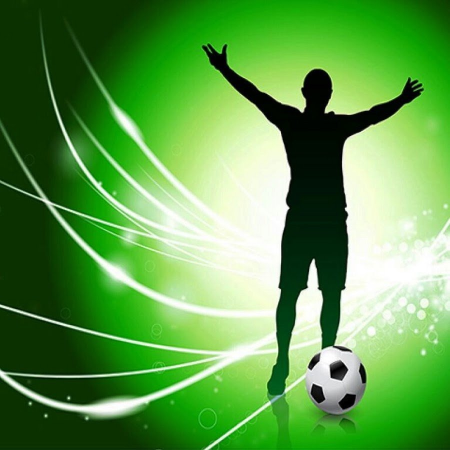 Футбол на прозрачном фоне