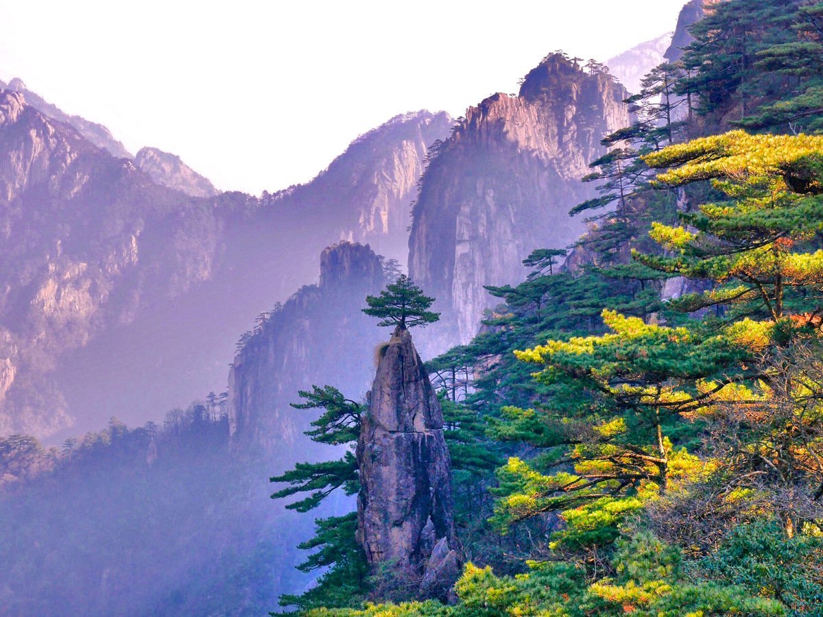 Желтые горы Хуаншань