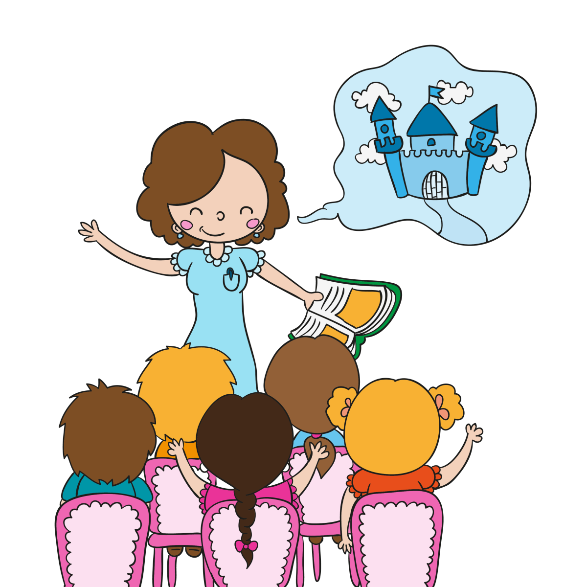 Воспитатель мультяшные