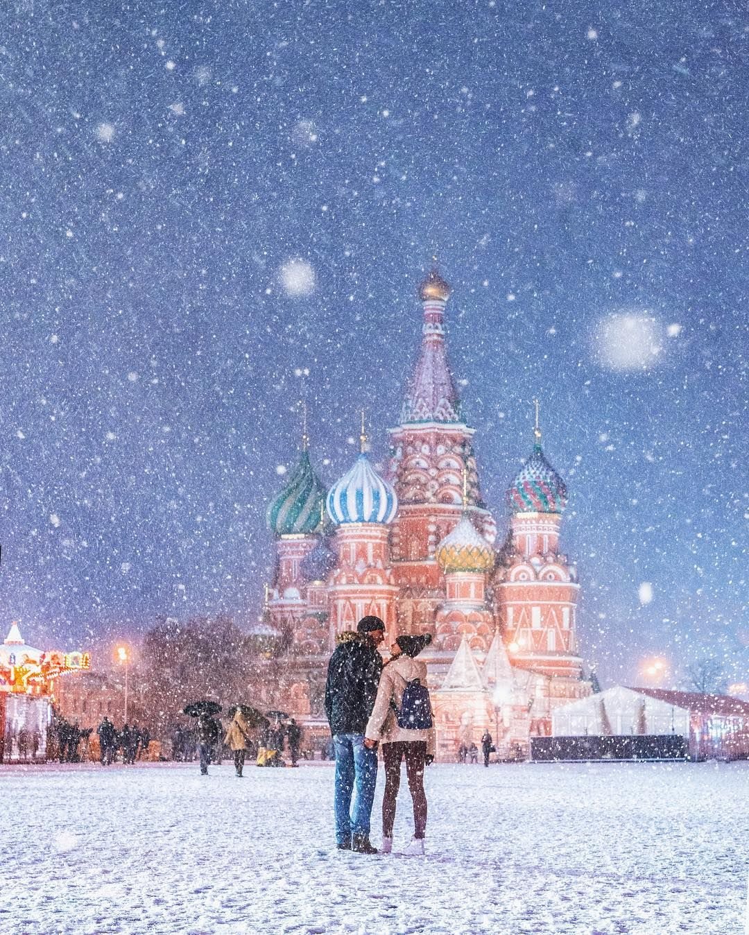 Путешествие в Москву зимой