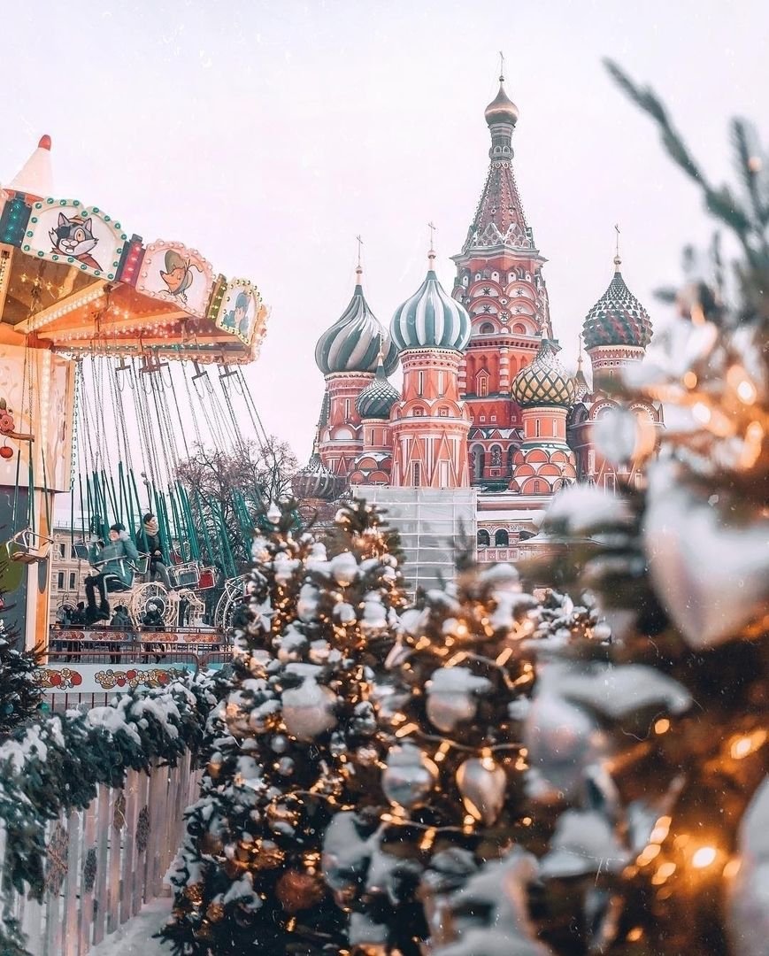 Новогодняя Москва