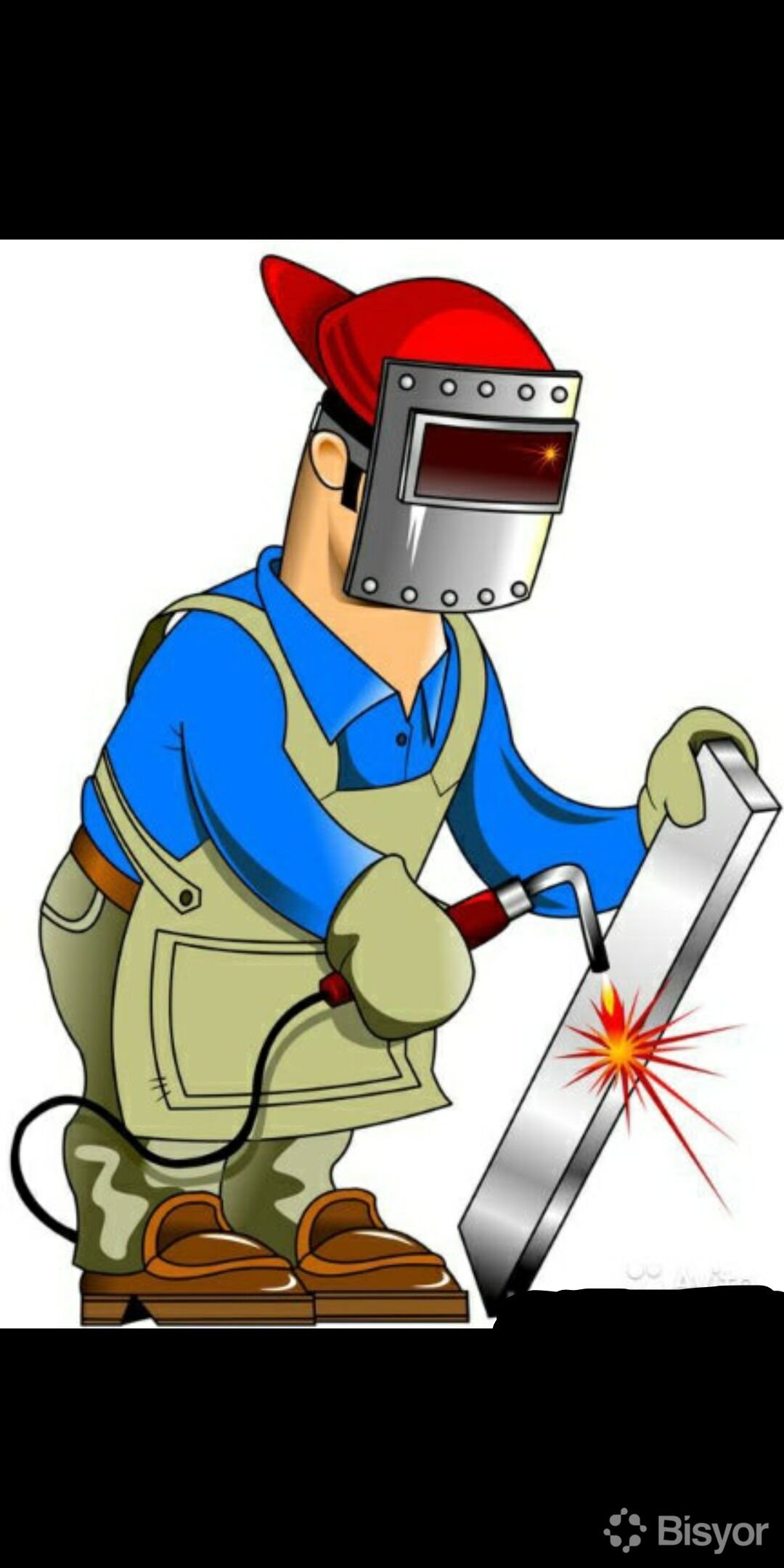 Сварщик рисунок