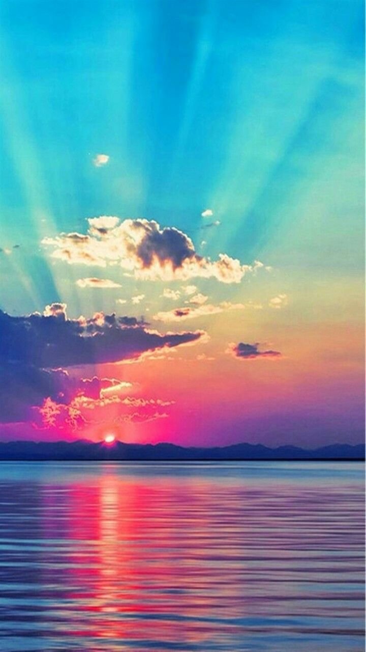 Красочный закат