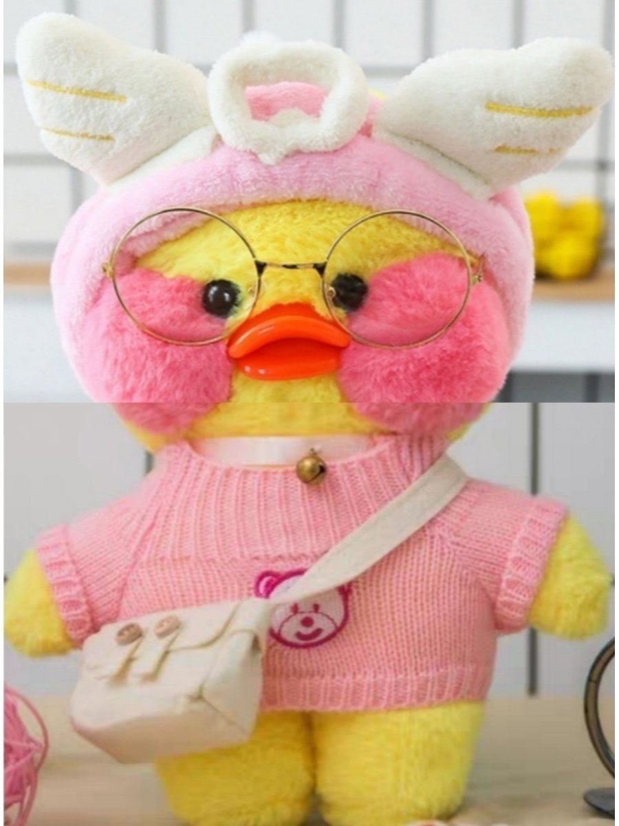 Lalafanfan плюшевая утка