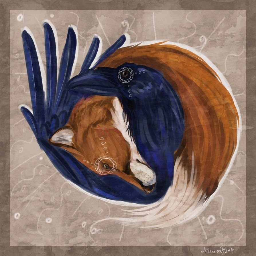 Картина акрилом Лисёнок