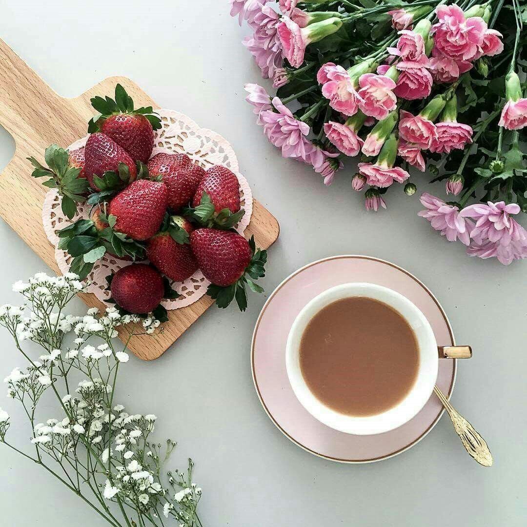 Лето кофе цветы