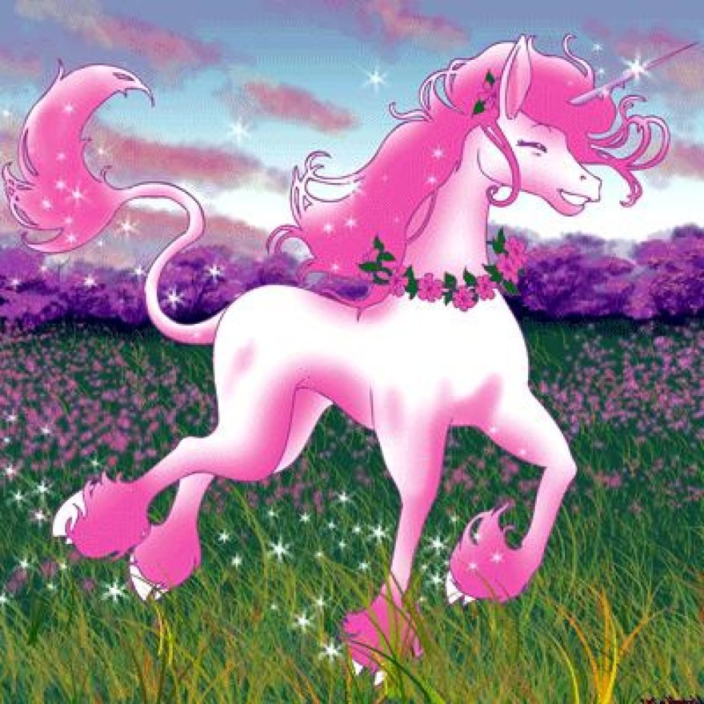 Лошадка розовый