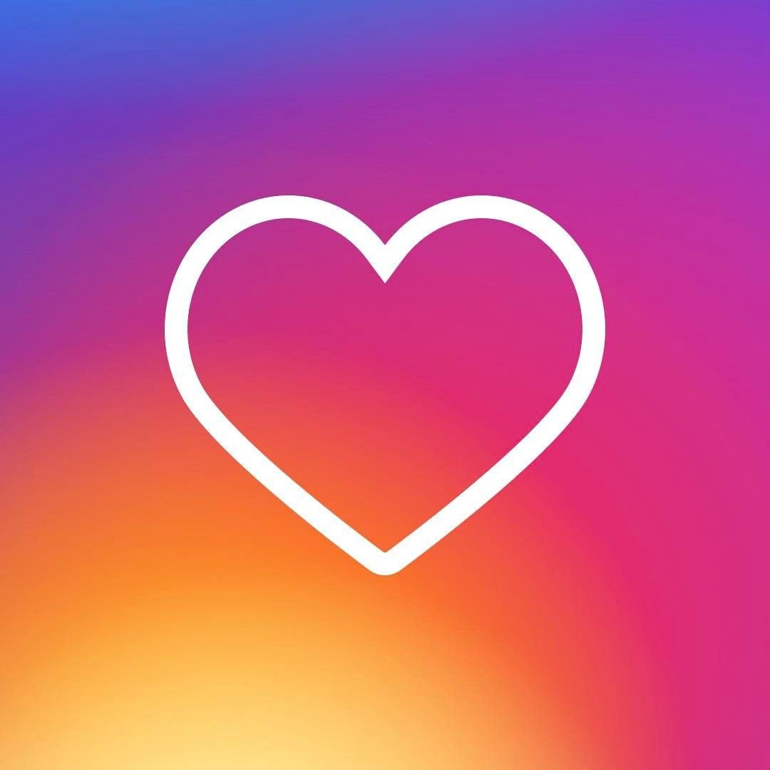 Сердечко в инстаграме