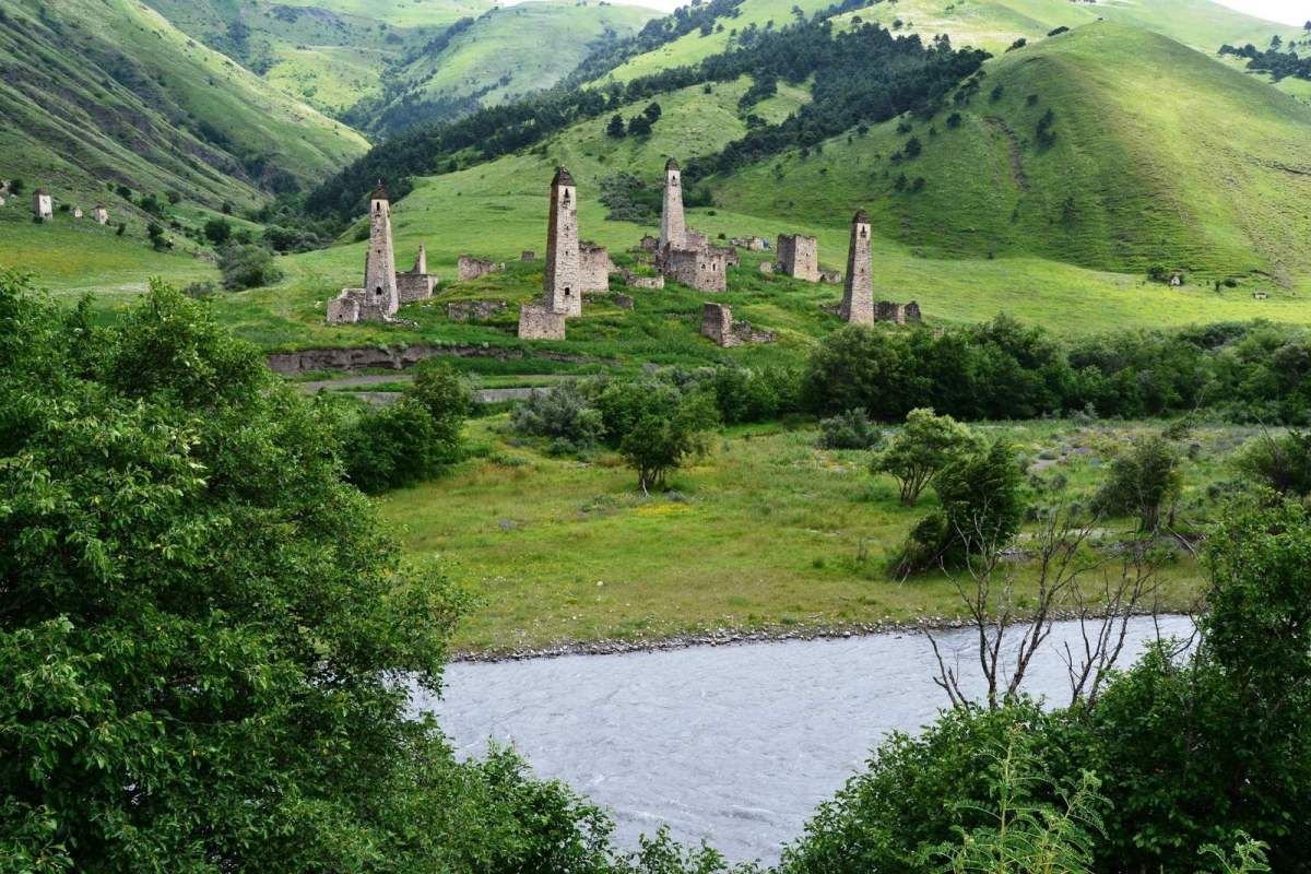 Башни Эрзи Ингушетия