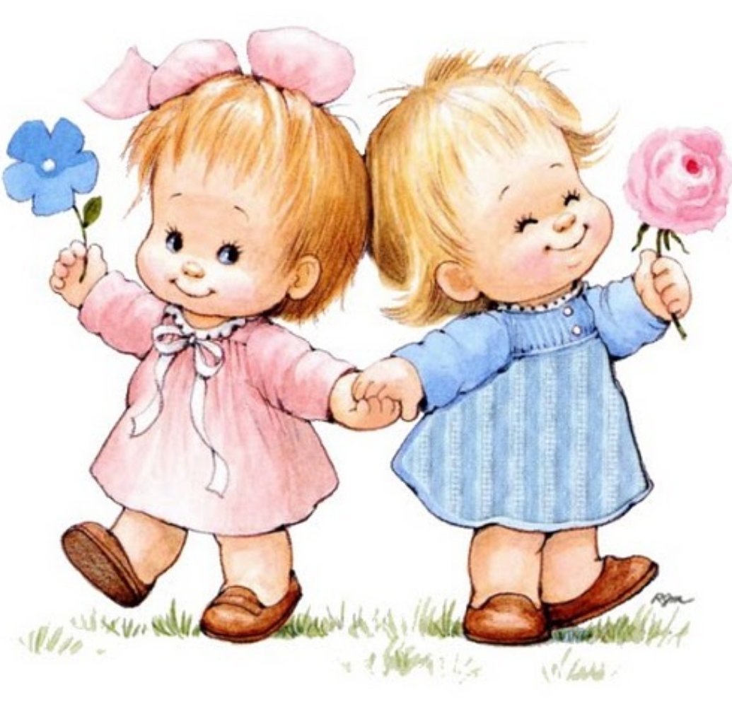 Ангелочки двойняшки