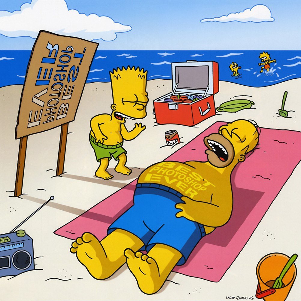 Отпуск симпсоны