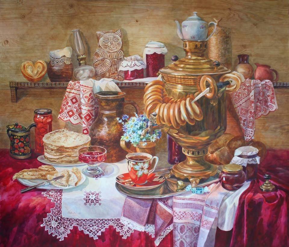 Самовар чай