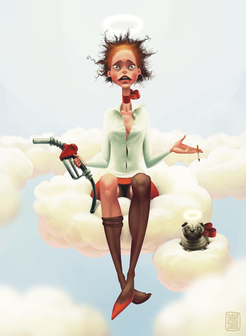 Иллюстрации Дениса Зильбера