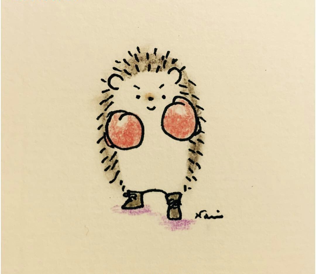 Рисунки Ёжика для срисовки