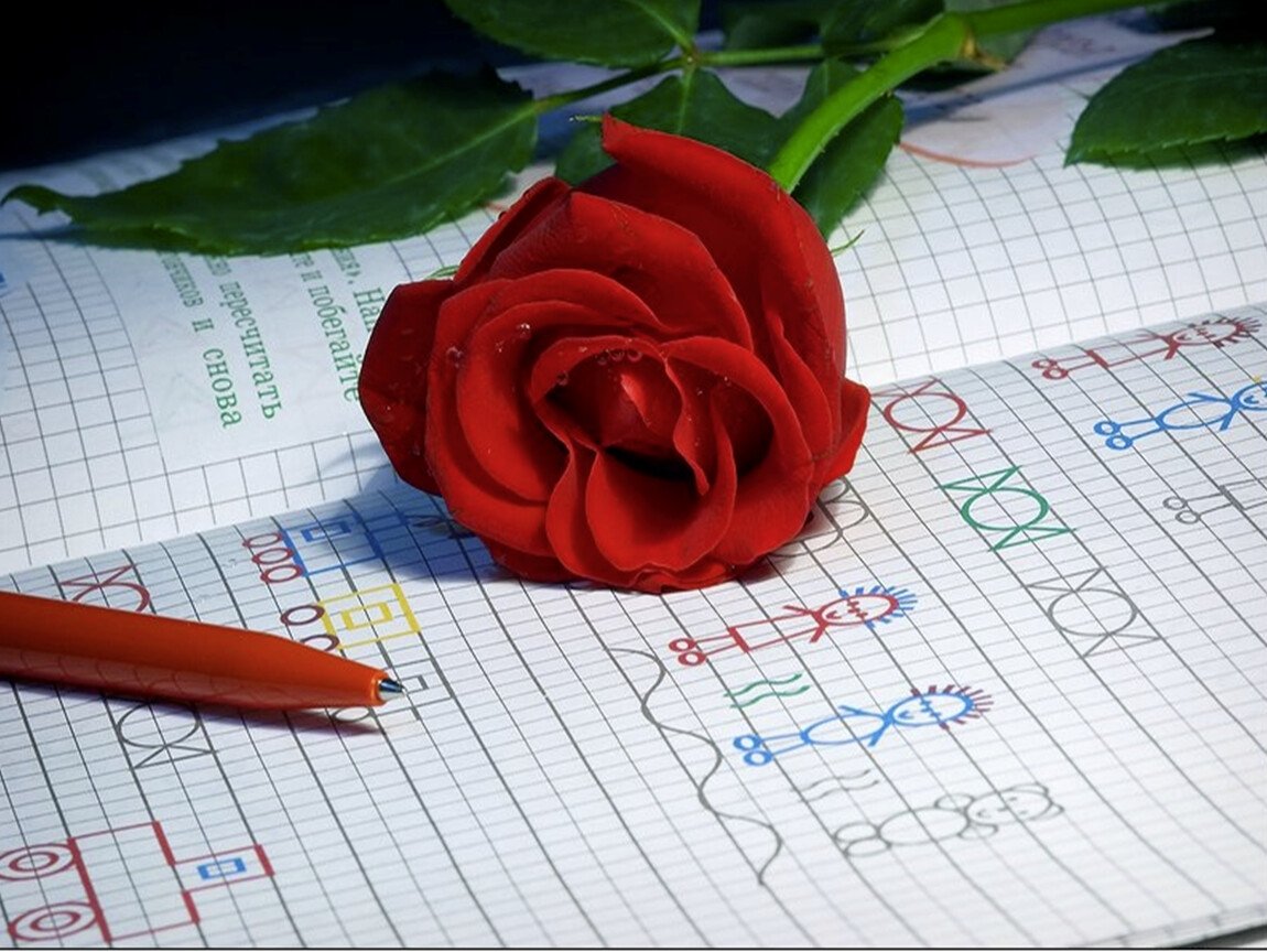 Открытка с днём рождения учителю