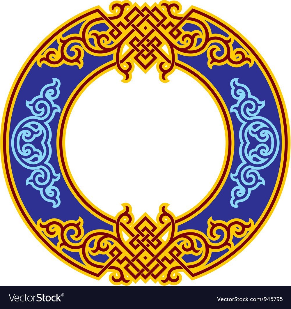 Флаг империи Монголии