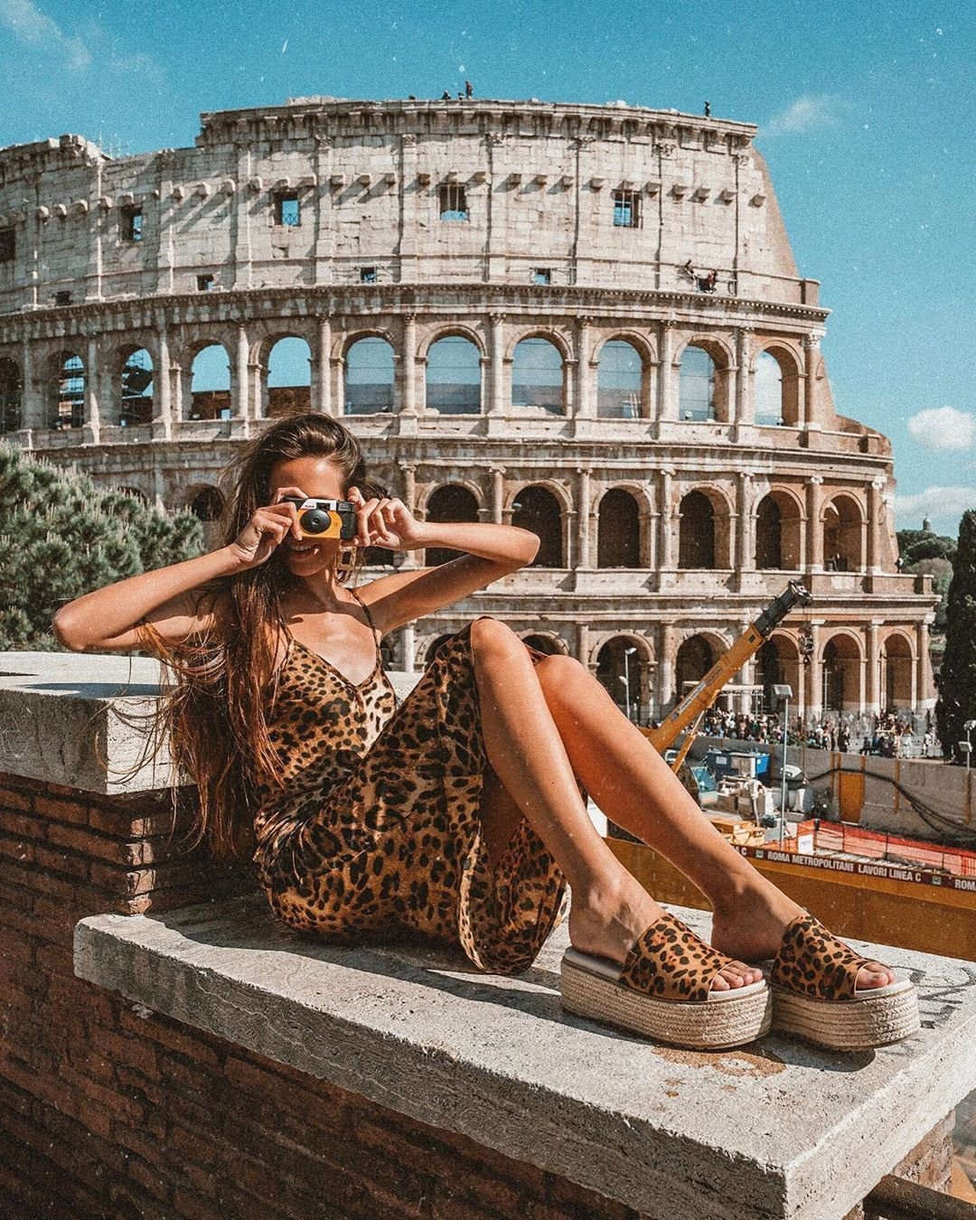 Фотосессии девушек в Риме