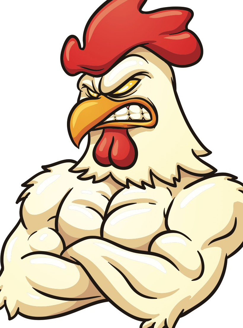 Накаченный петух