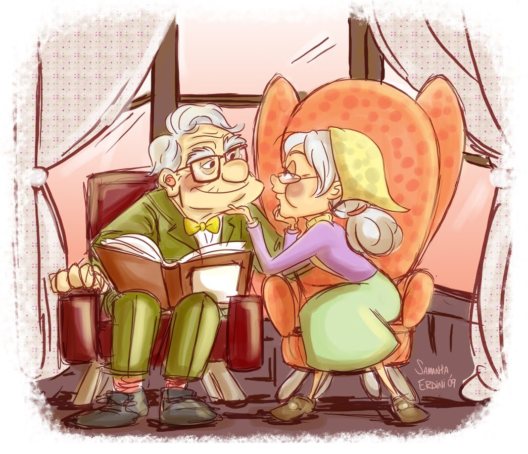 Карикатура на тему возраста