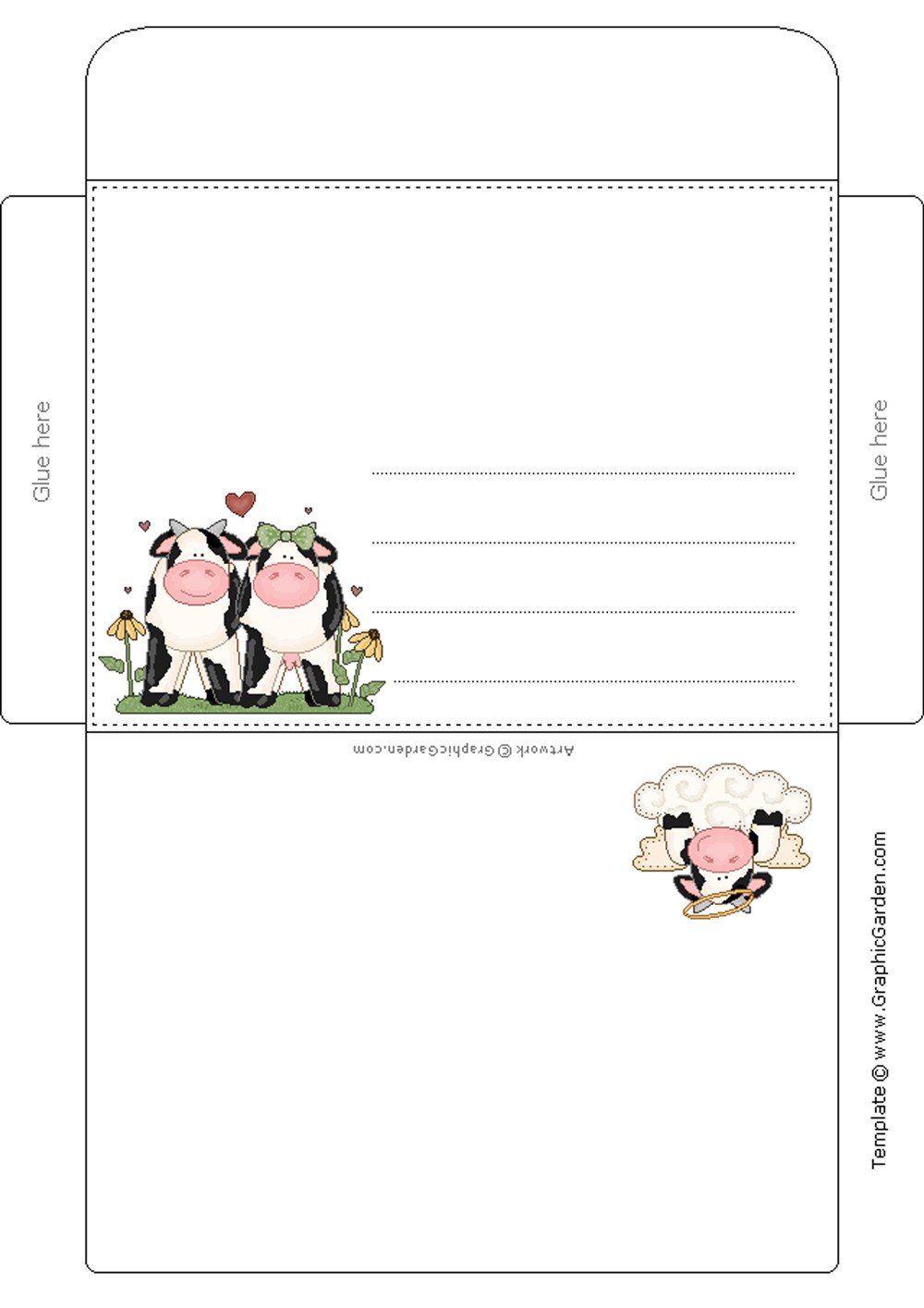 Прикольные конверты для писем