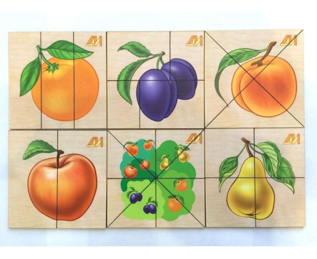 Карточки фрукты для детей