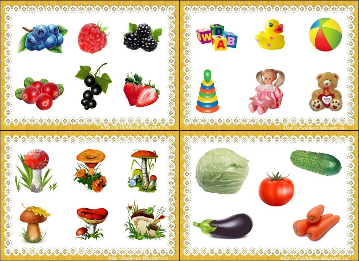 Карточки фруктов для детей