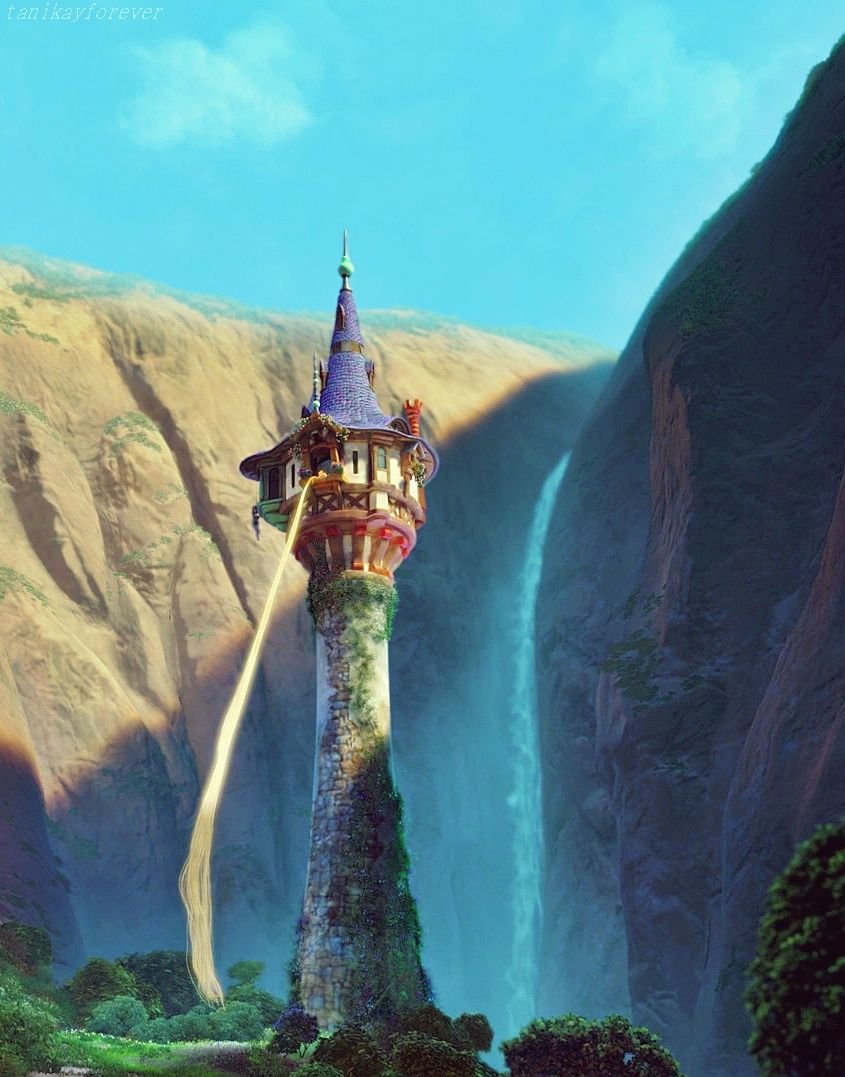 Башня Рапунцель мультик