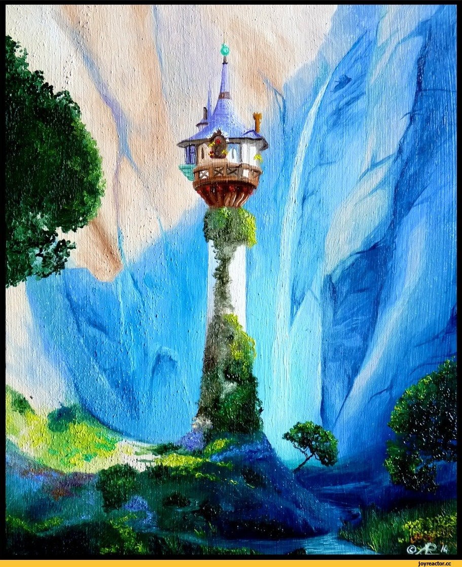 Башня Рапунцель Дисней